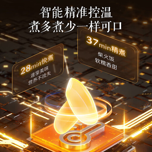 苏泊尔（SUPOR）电饭煲家用1-8人柴火饭电饭锅4L大容量球釜内胆微压焖香蛋糕功能智能微压多功能40FC733