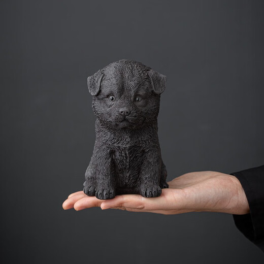 Yuxuan Creative Purple Clay Tea Pet Zodiac Dog Ornaments Boutique Can Raise Pastoral Dogs Prosperous Tea Accessories Handmade Tea Play ZL--Pastoral Dog