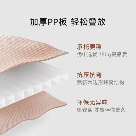 EACHY sock storage box large-capacity special box for underwear and socks, divided storage box for home use - Yuebailan