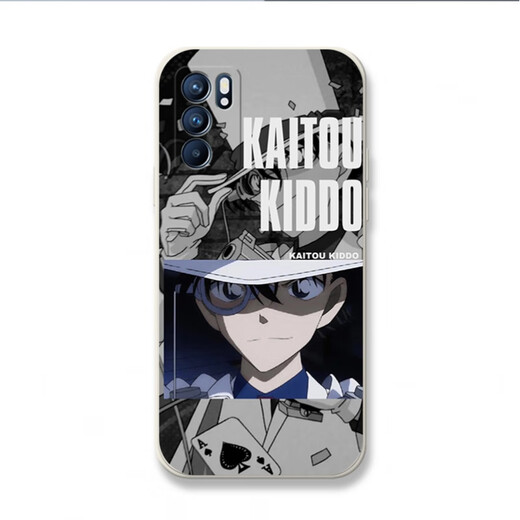 
Kuai Teow Monster Kidd is suitable for opporeno6 mobile phone case opporeno6pro + soft cover reno5k anti-fall 4se peripheral 3 Yuanqi version new silicone famous detective anime full package [YT9274 Monster Kidd-classic black] liquid skin-friendly feel OPPOReno4Pro