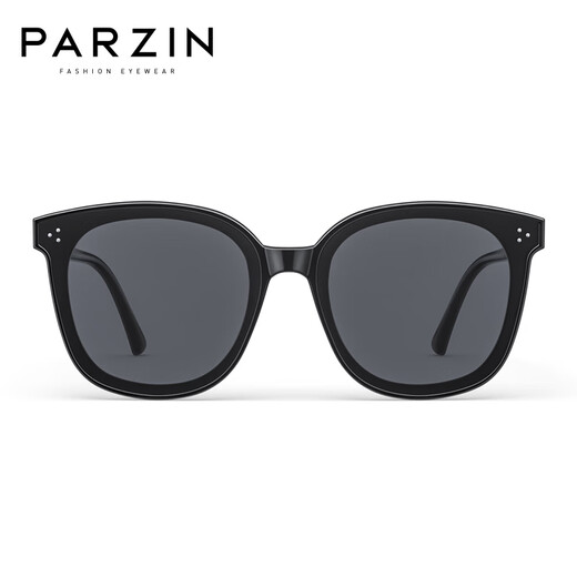 帕森（PARZIN）偏光太阳镜女 范丞丞同款黑超情侣方框眼镜开车驾驶墨镜男PZ91620