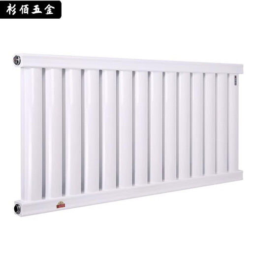 Qinkai radiator household steel radiator central heating water heating wall-mounted bedroom living room water heating radiator heater 80*50 type 6-column set