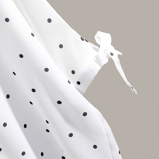 Cypress Commuter Shirt 2025 Sommer Geeignetes Reverskontrast Farb Polka Punkt Single Break Top
