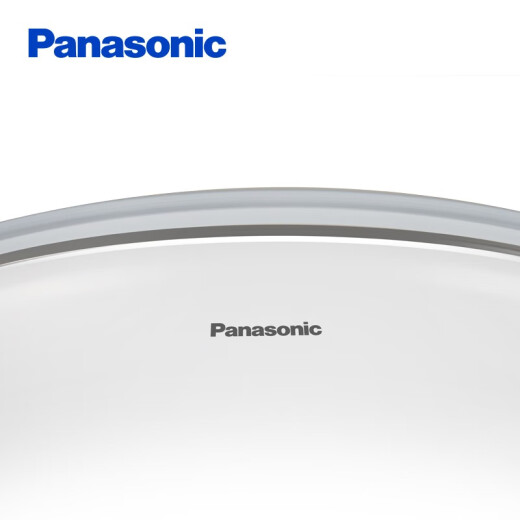 松下（Panasonic） led吸顶灯金银边圆形卧室灯简约大气遥控调光客厅书房照明灯具 18W双银色边卧室吸顶灯HHXC1048L