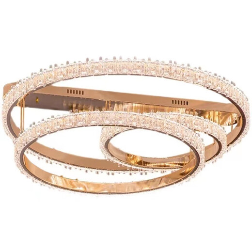 觅心轻奢大气客厅吸顶灯意式极简家用主卧室灯黑色设计师新款2023灯具 珍珠黑单圈40CM 白光