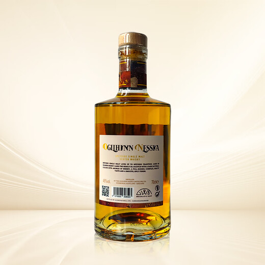 Ogilhinn Nessia拔萃【全球限定】苏格兰原瓶进口单一麦芽雪莉桶洋酒威士忌送礼 3-6年秘境威士忌700ml