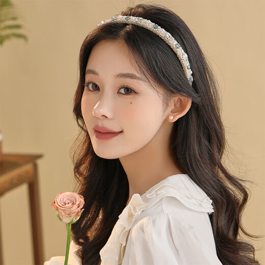 Chimera (CHIMERA) French pressed high-end headband high skull headband palace hair accessories headband girl birthday gift