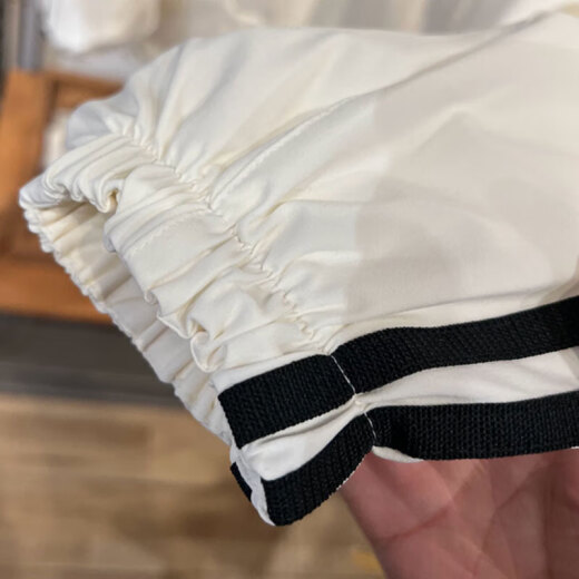 阿迪达斯 （adidas）三叶草外套女装夏季新款运动服时尚休闲舒适立领夹克JI9767 JI9768汉玉白 2XL