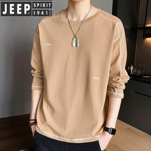 T-shirt à manches longues de Jeep Spirit pour hommes à manches longues pour hommes à manches longues