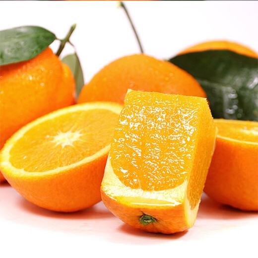 赣南脐橙江西正宗赣州橙子 新鲜水果整箱 团购送礼彩箱礼盒 手剥甜橙 榨汁 净重9-10斤装 单果200g-300g+ 源头直采 产地直发