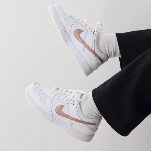 耐克（NIKE）DUNK LOW潮流百搭运动户外板鞋DH9765_100 白色 36.5 /37.5鞋内长一样随机发货