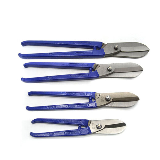 Xiaocai British iron scissors industrial keel ceiling decoration scissors stainless steel white iron scissors powerful iron scissors 10 inches 3 pairs