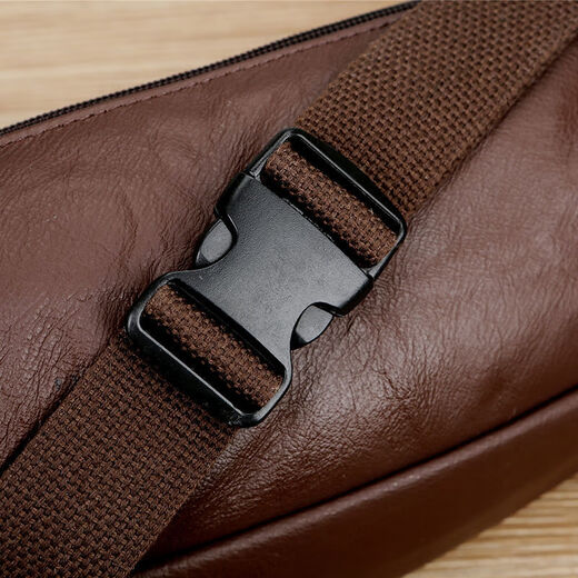 Coole Känguru -Tailentasche Herren echtes Leder Kuhläden multifunktional große Kapazität Schrägkreuzende Konstruktionsstelle Arbeit Laufen Taille Neue Mobiltelefontasche 866 Gelb