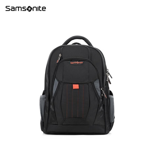 Samsonite Backpack Business Computer Bag Multifunctional Men's Backpack Large Capacity Sports Breathable School Bag 36B Black