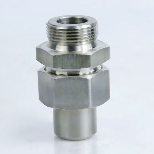 Hydraulically welded British pipe joint carbon steel stainless steel straight pipe joint/T966 high pressure union joint carbon steel G1/2 welding 28