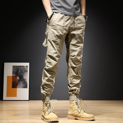 Ecken American rétro Pantalon de travail des hommes pantalons de camouflage droit des hommes
