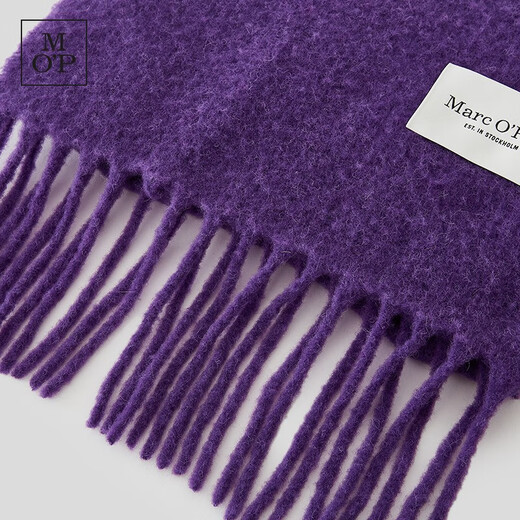 
Marc O'Polo/MOP [Same Model in Shopping Mall] New Winter Blended Heat Scarf Women Bright Purple 679