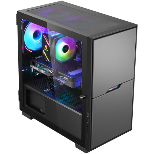 ASUS Core I3 12100 office home learning design customer service corporate procurement DIY desktop e-sports game assembly computer complete machine front desk customer service financial host equipped with an i3 12100F+16G+512G office host