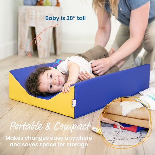 ECR4KIDSSoftZone Baby Changing Mat Contoured