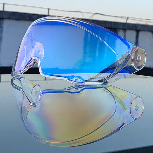 Orz728 model helmet lens windproof sun protection PC mirror silver plated
