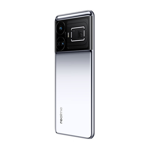 realme GT5 second generation Snapdragon 8 5G flagship chip 150W light speed second charging 144Hz e-sports direct screen 12GB+256GB Silver Magic Mirror 5G mobile phone