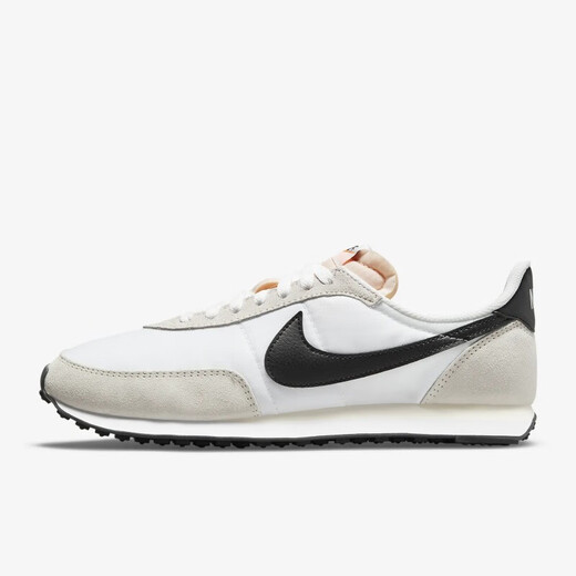 Nike (Nike) Zapatos para hombres 2025 Nuevo verano Ligero Retro Tendencia Retro zapatos Waffle Zapatos informales Bajos Dh1349-100 Negro/blanco/gris claro 44