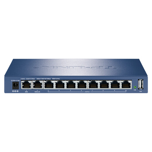 普联（TP-LINK）2.5G超千兆POE路由器AC一体机 AP管理 WiFi7 WiFi6设备 R5010PE-AC 10个2.5G/功率105W