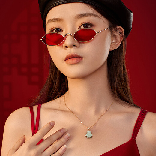 SGE Hotan Jade Big Belly Buddha Necklace for Women Jade Maitreya Buddha Pendant Buddha Collarbone Chain for Women as a Mother's Day Gift for Mom Hotan Jade Big Belly Buddha Necklace Shipped from Qicang