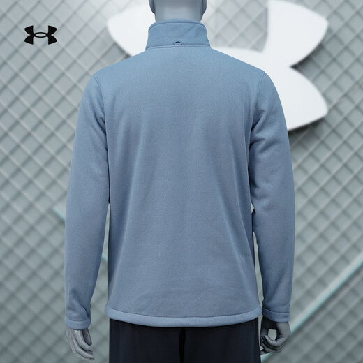 Under Armor men's new winter fashionable sports casual plus velvet warm and comfortable three-in-one jacket 1300663 1300663-411 XL