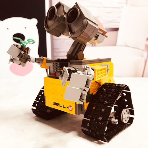 Yuxing Model King Mold King King Children's Assets Spielzeug Jungen High-Tech-Kinderprogrammierroboter Bausteine ​​Elektrische Fernbedienungssteuerpuzzle Model Wandleistung Roboter [Statische Version] 687 Partikel, die mit LEGO Electric-Programmierroboter-Bausteinen kompatibel sind