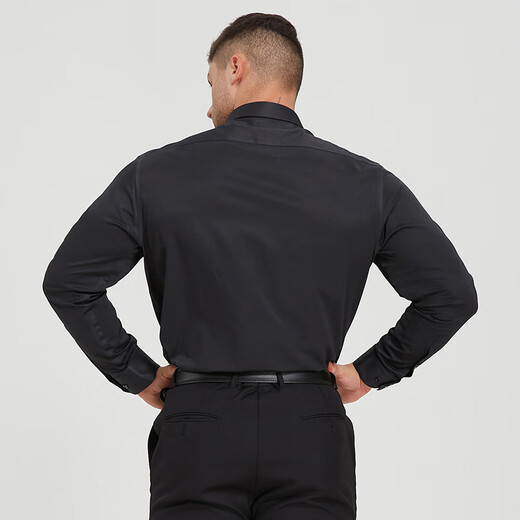 Dibinze großgröße weißes Hemd Männer Langarm Business Casual Fat Man plus Fett plus loser Baumwoll -Pendelanzug Hemd Männer