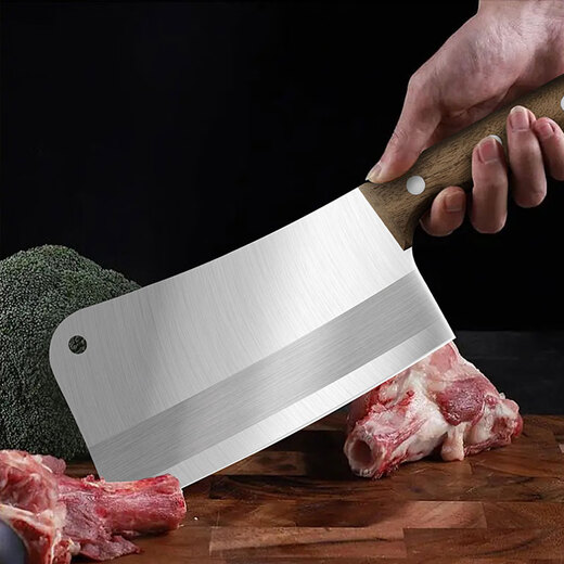 Küchenmesser, Haushaltsküchenmesser-Set, Hackmesser aus Edelstahl, Knochenhackmesser, Spezial-Fleischschneidemesser, Schneidemesser