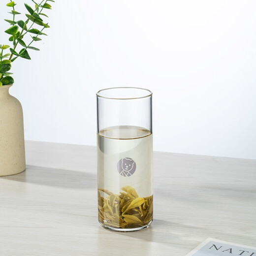 Copa de vidrio de una sola capa de Heenoor taza de taza en el hogar salón de té Transparente xn-9909/9910/7557 Heenoor 9909-445ml un paquete un paquete 0ml