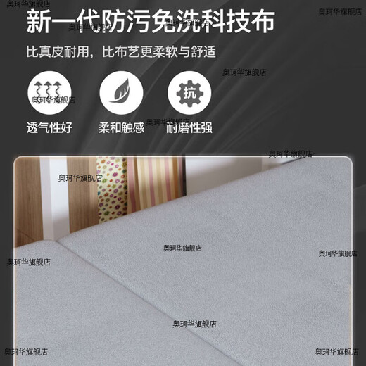 北欧宜家【官方直销】折叠床沙发床1.0米宽单人客厅小户型 1.2米椰棕款-无储物