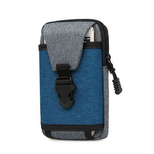 Kingtrip 6.5-inch mobile phone waist bag men's belt mobile phone bag belt waist bag sports tactical waist bag mobile phone bag arm bag light gray