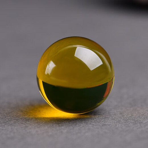 Baozha Natural Amber Mexican 3A Purified Water Blue Amber Loose Beads Single Bead 108 Buddha Beads DLY Accessories No Impurities and No Flow Lines 3A Purified Water 18mm