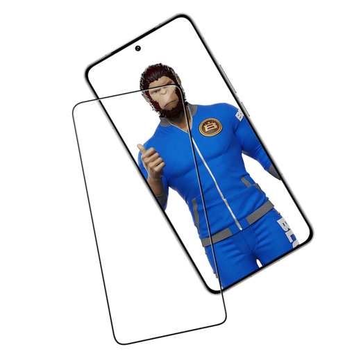 BLUEO Blue Orangutan suitable for iqoo15 tempered film iqoo15 mobile phone film HD high-transparency silk screen narrow edge anti-fingerprint anti-fall mobile phone protective film HD tempered film iQOO15