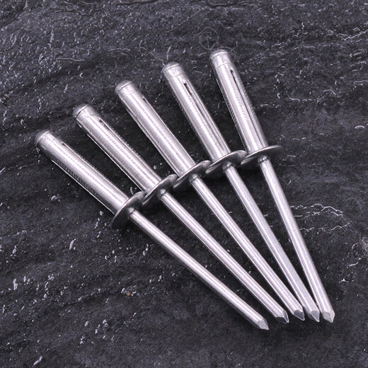 Rivets de lanterne XMSJ Tous les ongles de traction en aluminium Tiré à trois bouches Black Big Hat Lantern en forme de traction de traction DIY RIVETS DE PUTILLAGE MODIFIÉS 4X20X12250