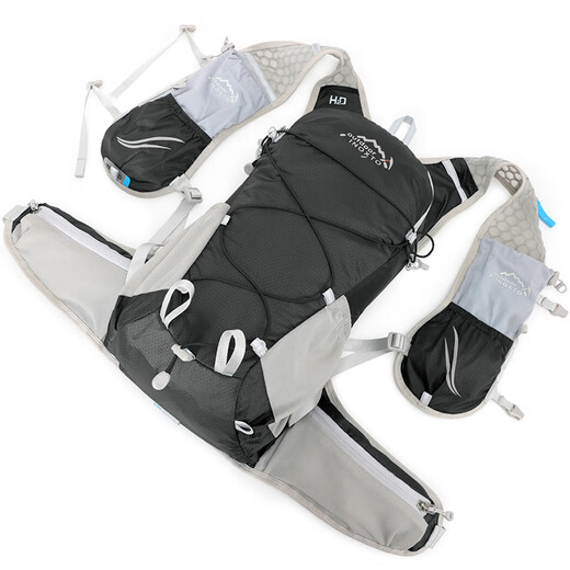 
Eagle Picture (INOXTO) cycling bag hiking trail running backpack 18L outdoor bag hiking bag light travel backpack 607 black and gray