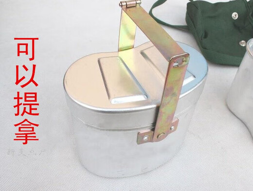 允腾晋范78式水壶带饭盒加厚多功能水壶老式军迷铝制水壶户外3522厂 7