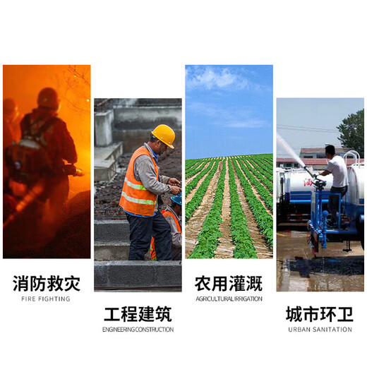 Tuoyu (TUOYU) fire hose Sanjiang Fire Protection 20-65-20 high pressure and wear-resistant polyurethane hose 20 type 65mm (2.5 inches) 20 meters hose + connector 1 piece