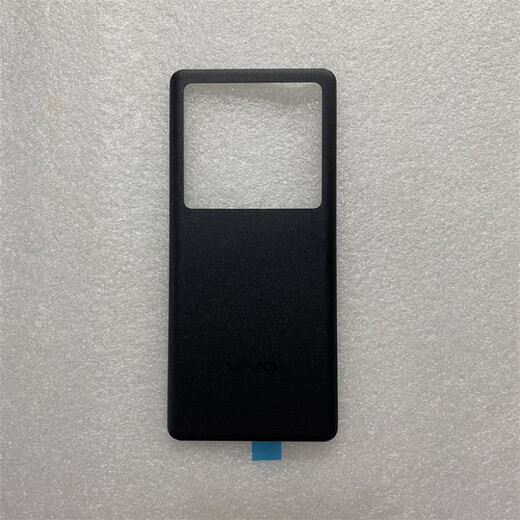 
Suitable for VIVO x70pro + original back cover x70pro + original disassembled mobile phone battery cover plain leather rear case X70PRO + original film glass back cover [black] lens without frame