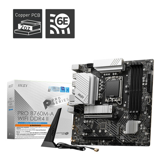 
MSI B760 Z790 motherboard with Intel i7 motherboard CPU set Board u set PRO B760M-A WIFI DDR4 II i7 13790F