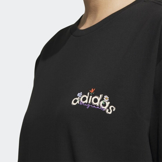 阿迪达斯 （adidas）三叶草女装 新款运动服透气半袖短袖T恤 DW3892 IK8635 XXS 30