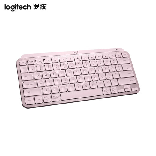 Logitech Master Series MX Keys Mini Simple Wireless Bluetooth Keyboard High-end Office Keyboard Desktop Laptop Keyboard Smart Backlight Fashion Ultra-Thin Keys Mini+LIFT Ergonomic Mouse Pink