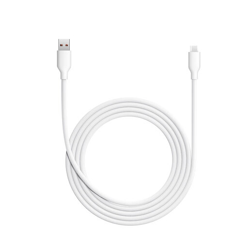 Xiaomi Mi 6A skin-friendly silicone fast charging data cable 2m (USB-A to USB-C) white