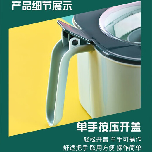 Seasoning artifact kitchen seasoning box set four-grid integrated salt shaker household multi-grid lidded storage seasoning box