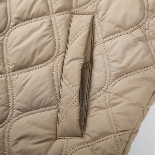 Xianlixiu Calabash Pleated Warm Lock Hooded Cotton Jacket Large Size Women's Versatile Jacket Fat mm Winter New Style 5245 Black 3XL