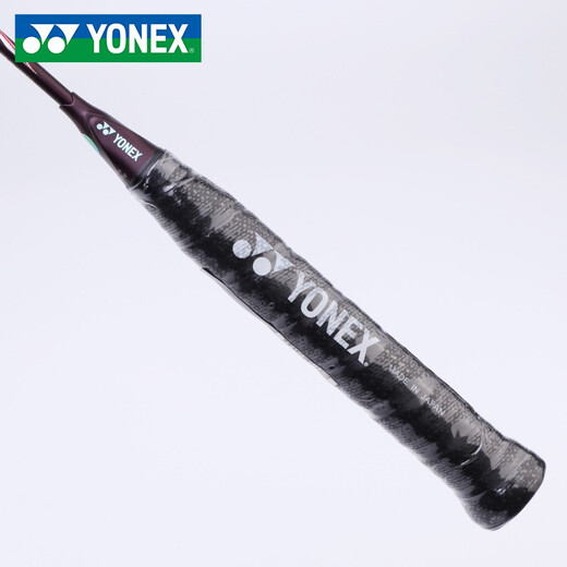 YONEX尤尼克斯羽毛球拍yy天斧AX100ZZ99弓箭11疾光碳素NF超轻单拍 天斧AX100ZZ古红色 4UG5 YONEX原装线(可定制磅数)