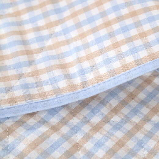 
Cool Ramie urine separator four-layer waterproof washable newborn baby cool mat baby breathable leakproof cotton linen care night cool mat blue coffee ramie urine separator 70x100cm